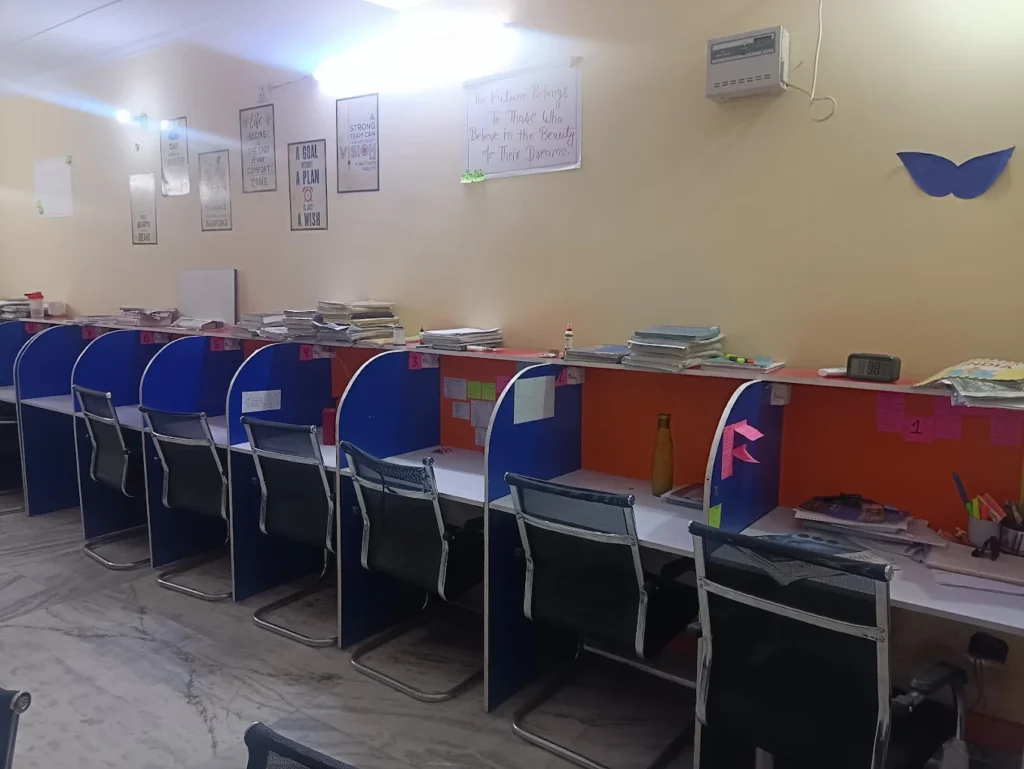 library in samadhi park delhi