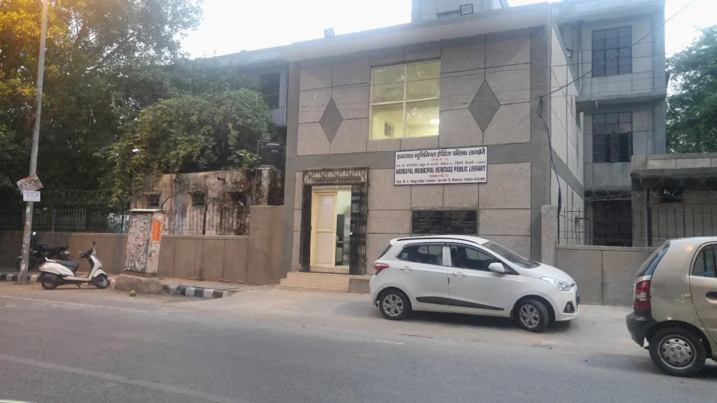 best public library in sec 9 rohini